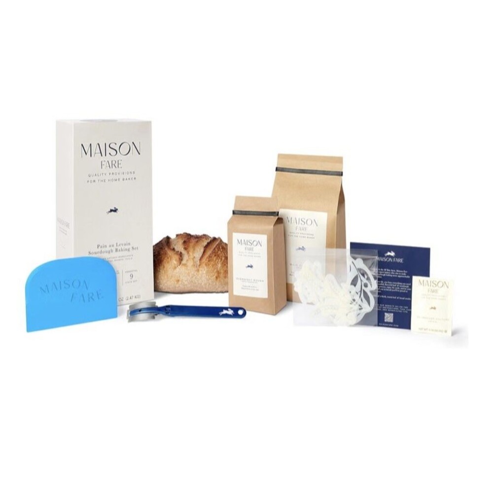Maison Fare Artisan Sourdough Bread Making Kit Complete Kit Bakes 4 XL Loaves